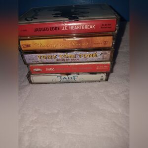 Vintage 90s R&B Cassette Lot Of 5 Pre-owned